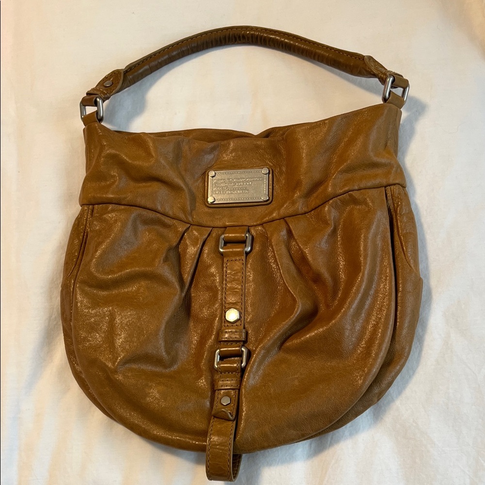 Marc By Marc Jacobs Brown Leather Hobo Bag
